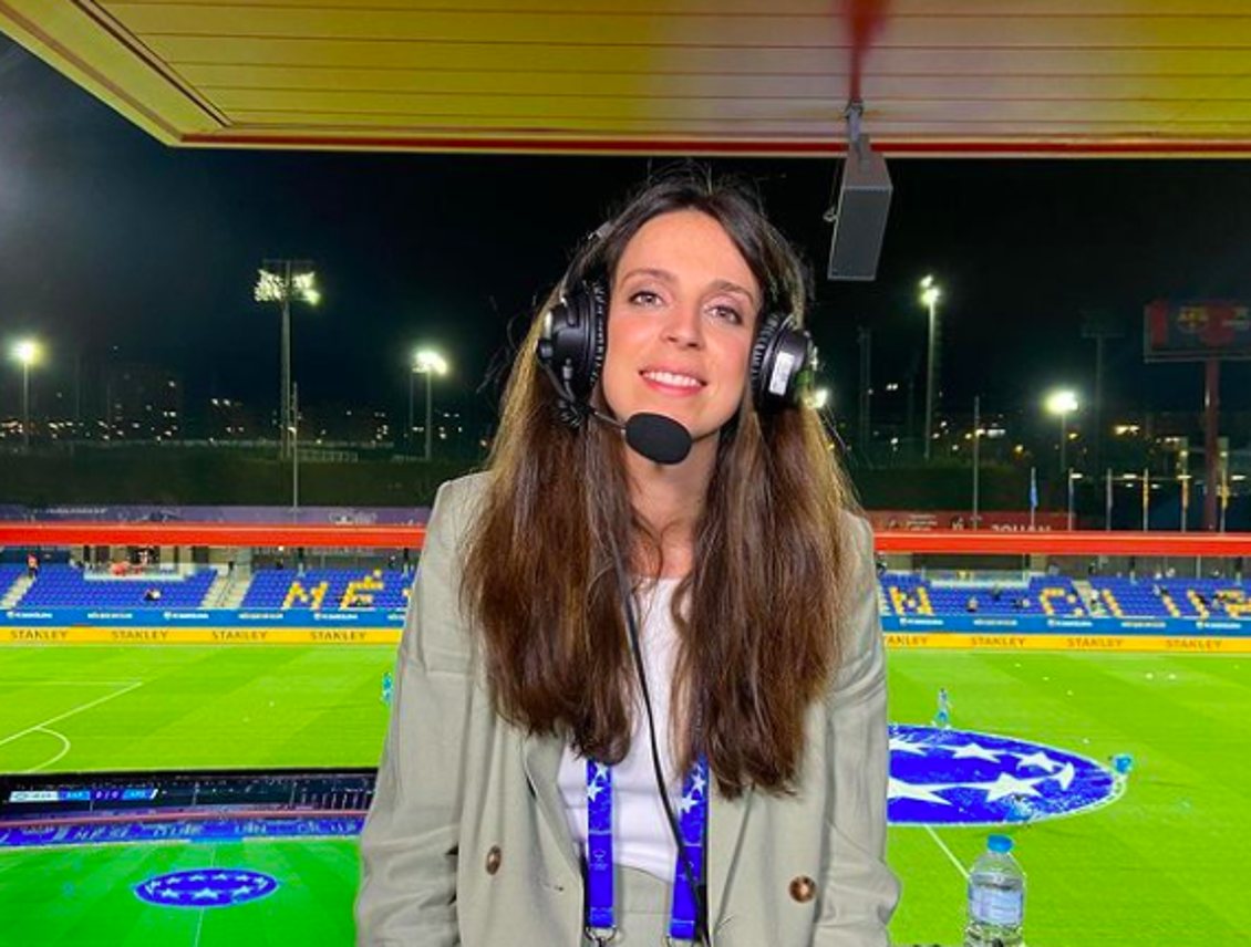 Andrea Segura y Sonia Lus, las voces del fútbol femenino