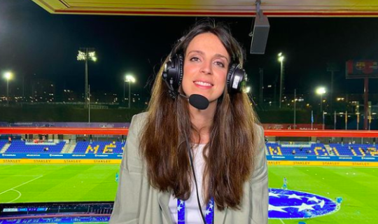 Andrea Segura y Sonia Lus, las voces del fútbol femenino