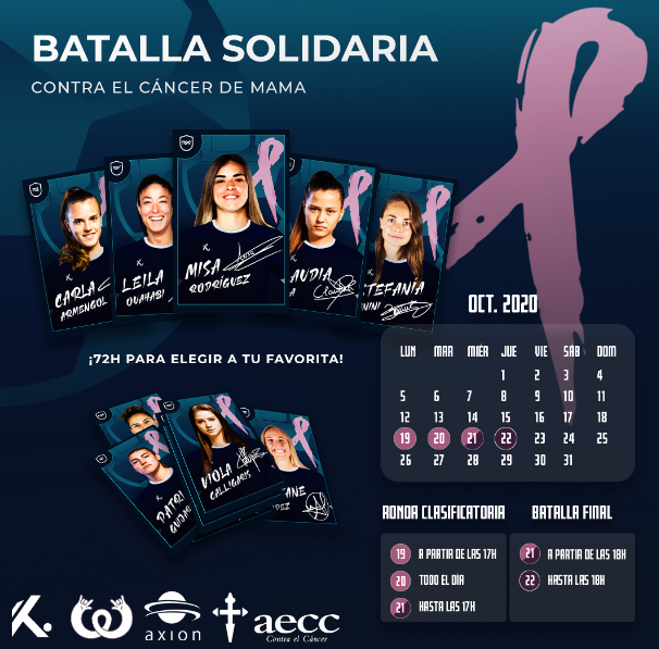 Batalla solidaria futbolistas Primera Iberdrola