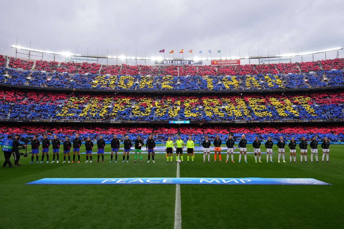 Sin palabras en el Camp Nou