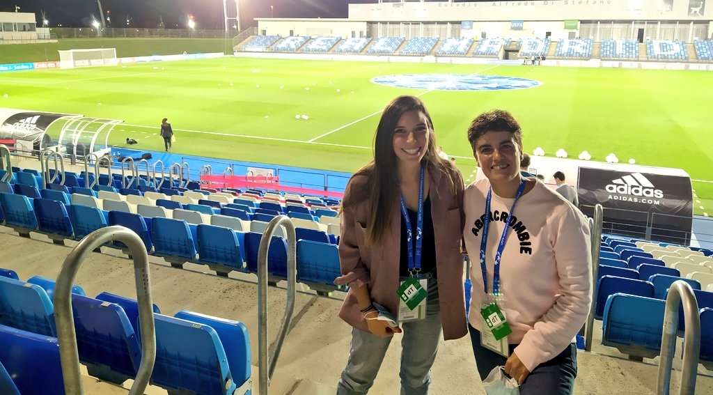 Sonia Lus y Bárbara Quesada en el di Stefano