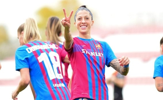 Jennifer Hermoso jugadora del FC Barcelona