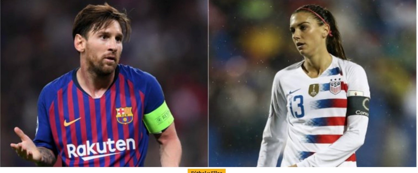 Messi VS Alex Morgan