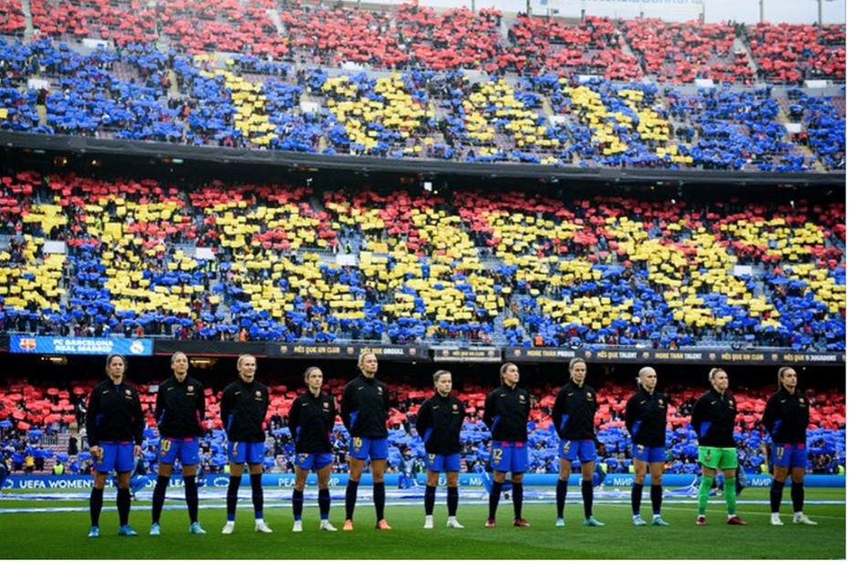 FC Barcelona Femenino en Camp Nou