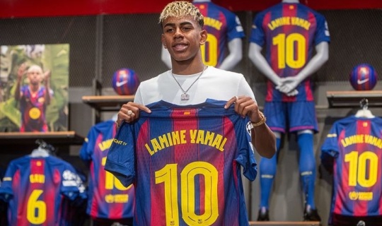 Récord de ventas de camisetas de Lamine Yamal