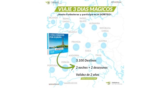 Viaje 3 días mágicos por Europa